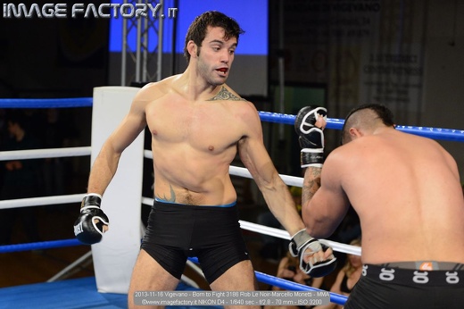 2013-11-16 Vigevano - Born to Fight 3186 Rob Le Noir-Marcello Monetti - MMA